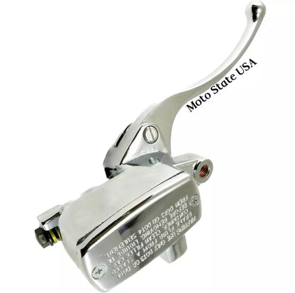 CHROME BRAKE MASTER CYLINDER CLUTCH LEVERS FOR Honda VTX 1800C (2002-2008)
