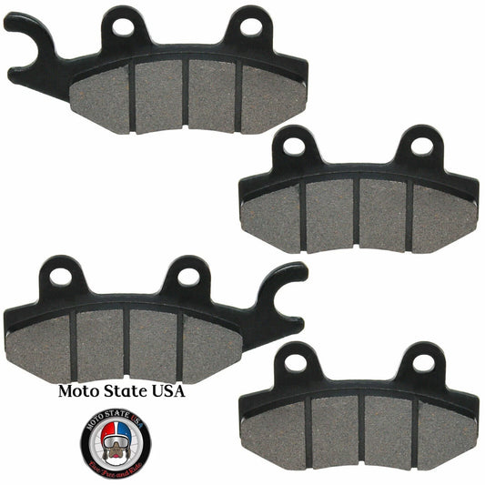 Front left and right brake pads for Odes Dominator UTV and Assailant 800 ATV