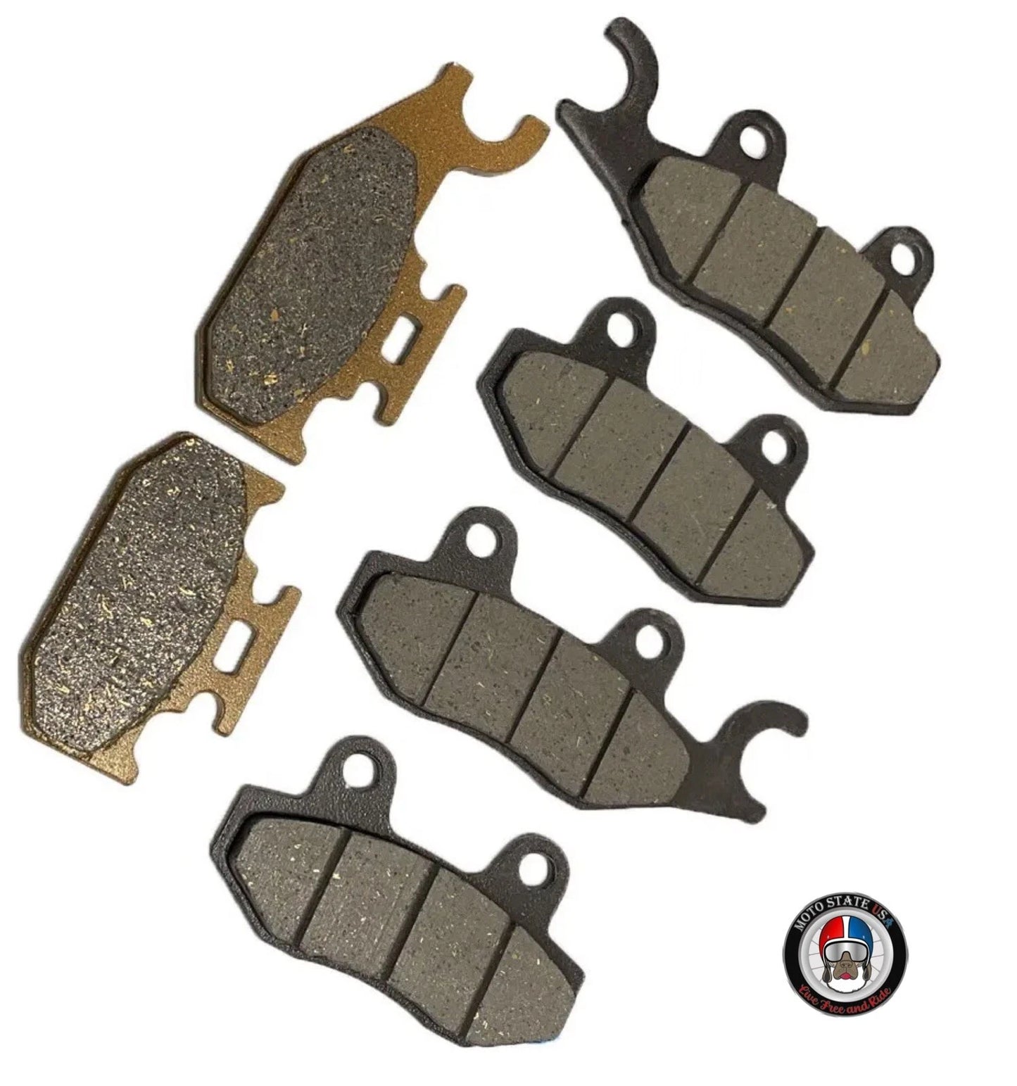 Rear Brake Pad Set for Hisun 400, 500, 700 & 800 UTVs