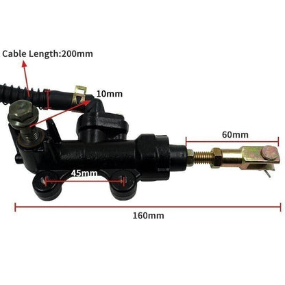 Rear Brake Master Cylinder Pump For Suzuki GSXR 600 750 1000 1100 GSX 1300R
