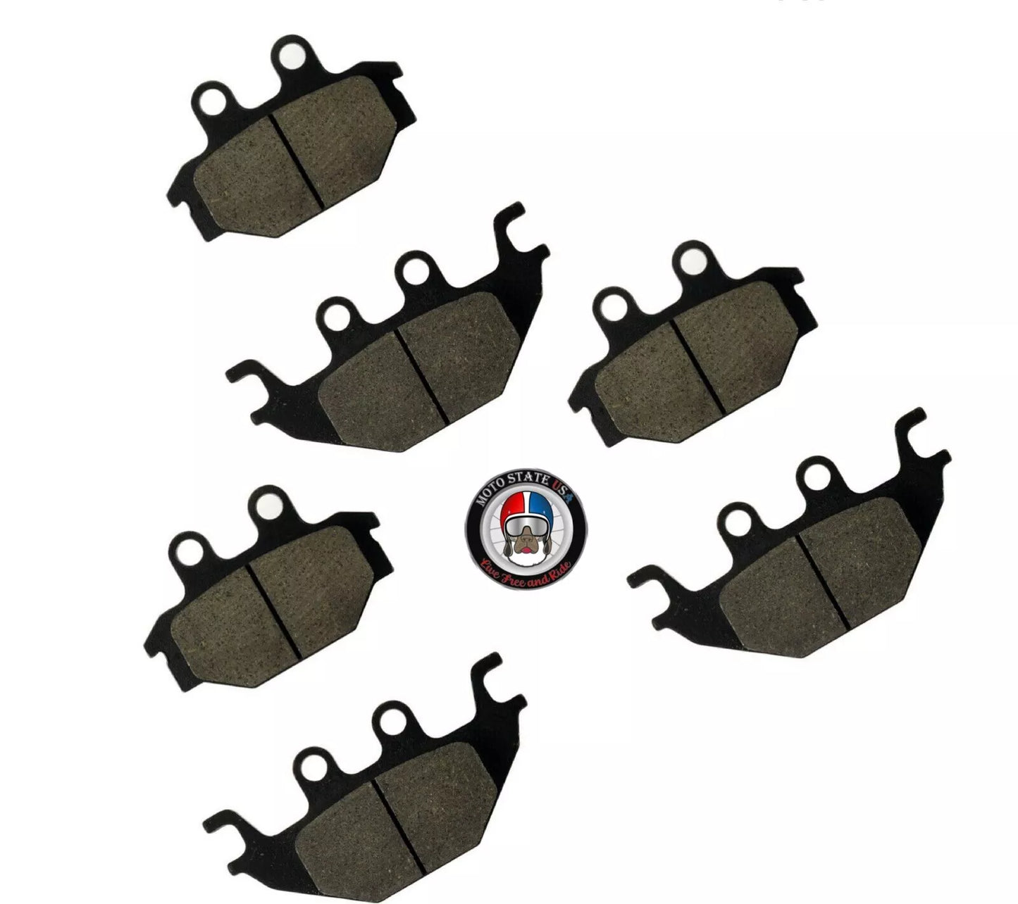 Front & Rear Brake Pads For KYMCO MXU 500 (2006-2010)