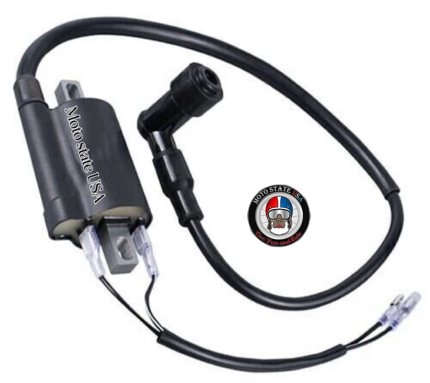 Ignition Coil + Wire For Kawasaki 250 CSR/250 LTD/305 CSR KZ