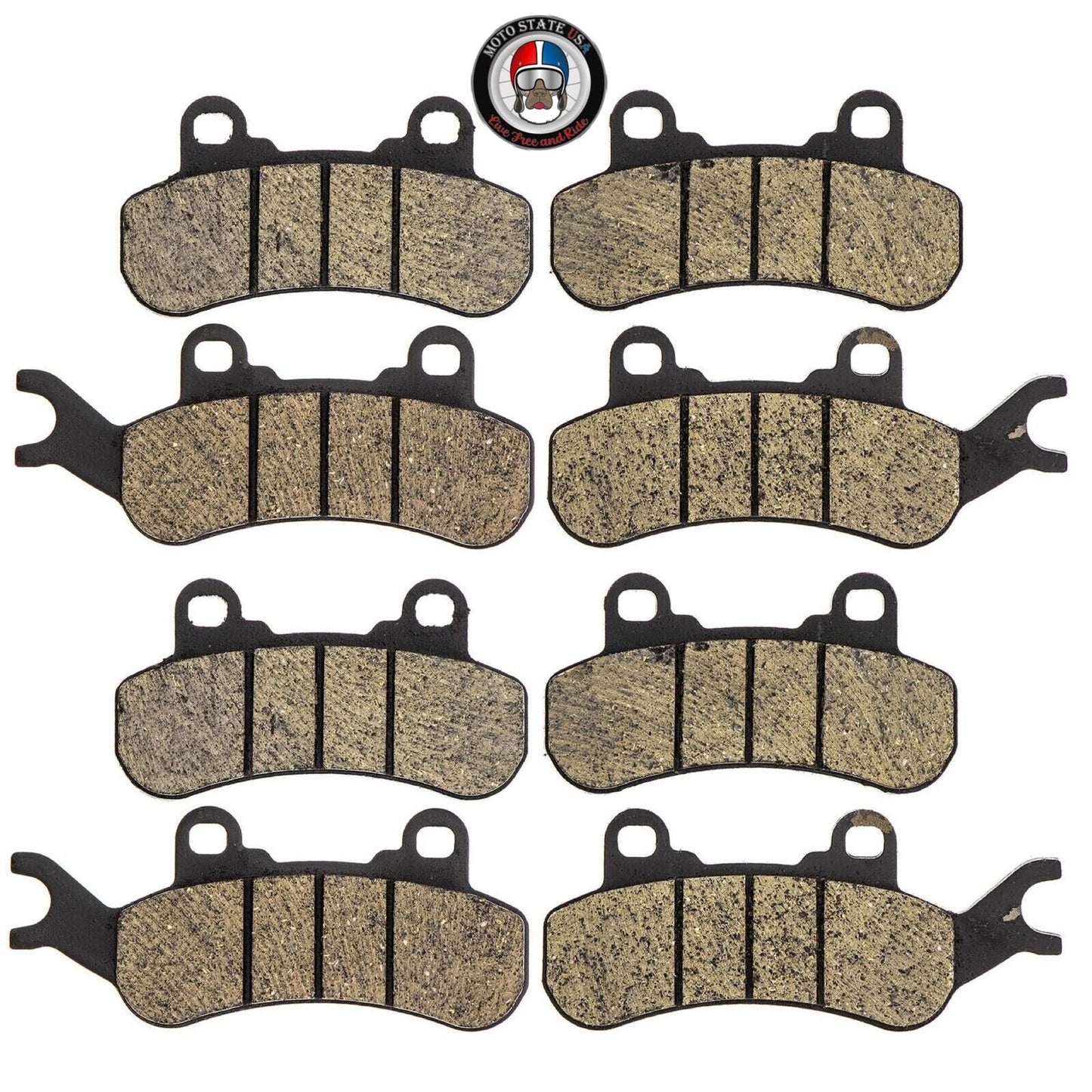 Front & Rear Brake Pad For Can-Am Maverick X3 RR 4x4 XRS XRC XMR XDS Turbo DPS