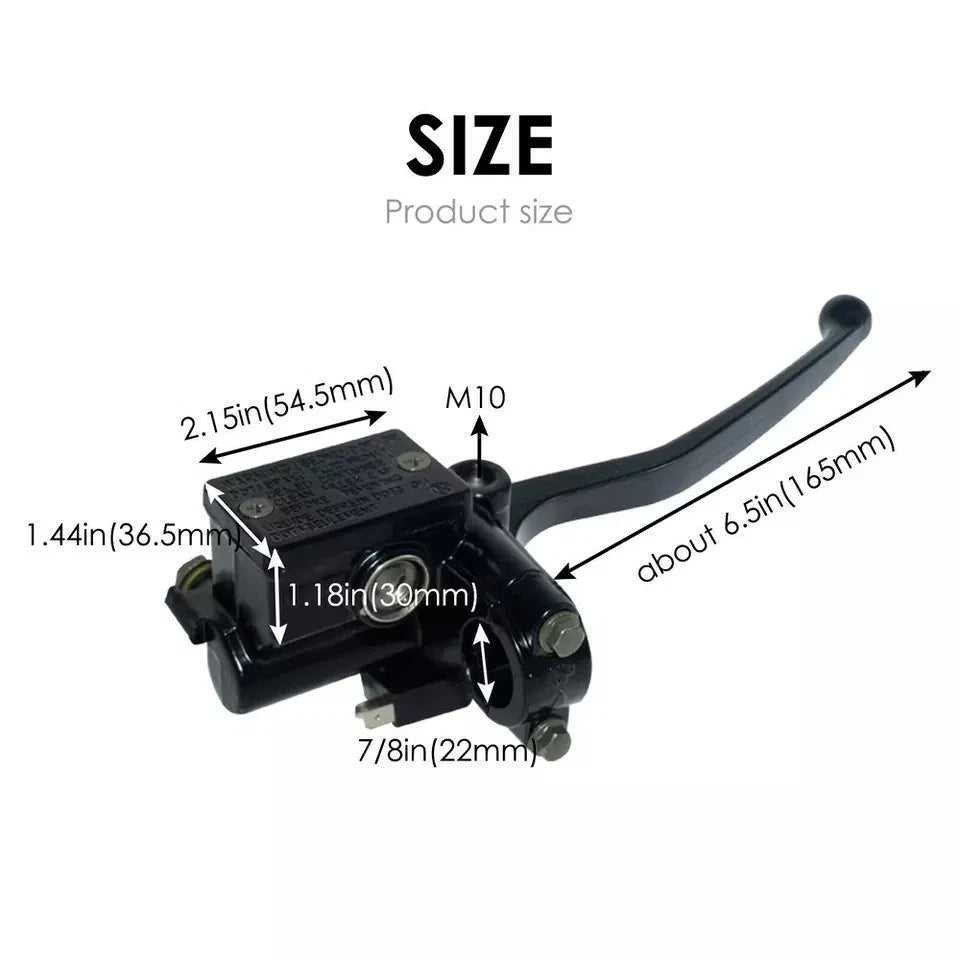 Front Right Brake Master Cylinder For Yamaha Seca II 600 XJ600S (1992-1998)