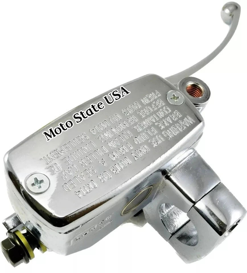 1'' Chrome Front Brake Master Cylinder For Suzuki Savage 650 LS650 (1986-2009)