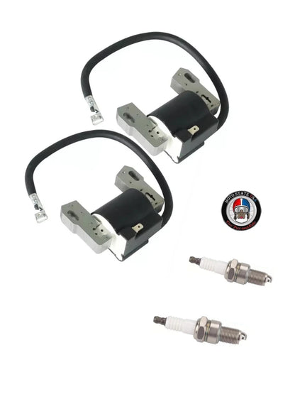 2 x Coil Briggs & Stratton Intek V-Twin 18HP 22HP 24HP 26 HP For Engine691060 79