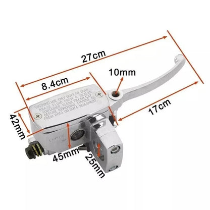 1'' Chrome Front Brake Master Cylinder For Suzuki Savage 650 LS650 (1986-2009)