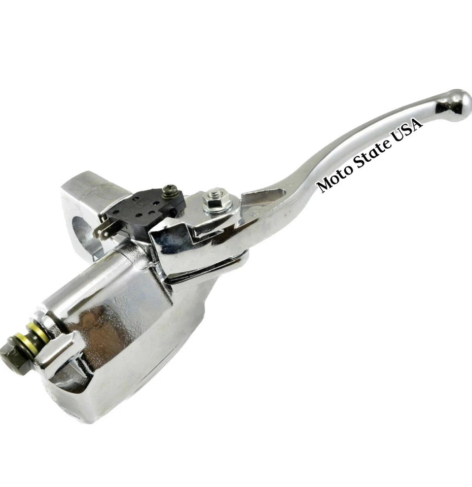 CHROME BRAKE MASTER CYLINDER CLUTCH LEVERS FOR Honda VTX 1800C (2002-2008)