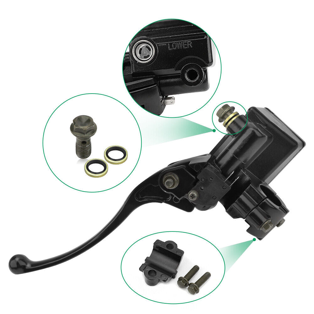 Front Right Brake Master Cylinder For Honda FourTrax Foreman 350 TRX350D 4x4 (1987 1988 1989)